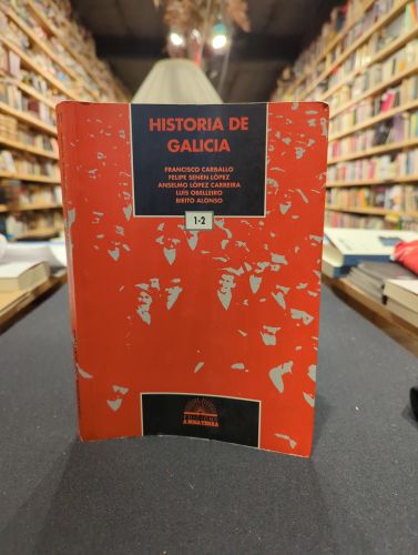 Portada do libro de Historia de Galicia