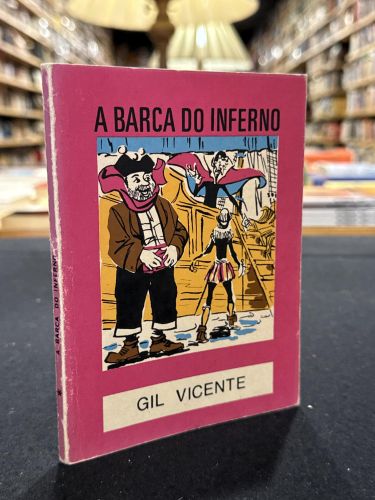 Portada del libro de A  barca do inferno. O moucho 18