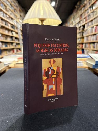 Portada do libro de Pequenos encontros, as marcas deixadas