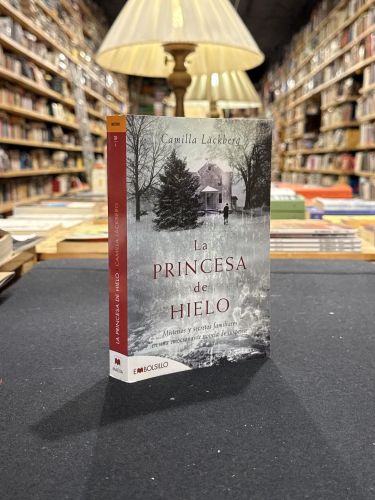 Portada do libro de La princesa de hielo