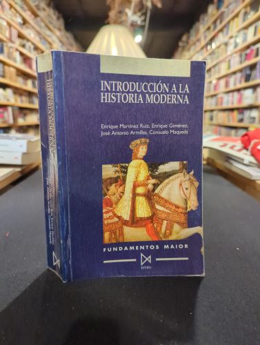 Portada do libro de Introducción a la Historia Moderna