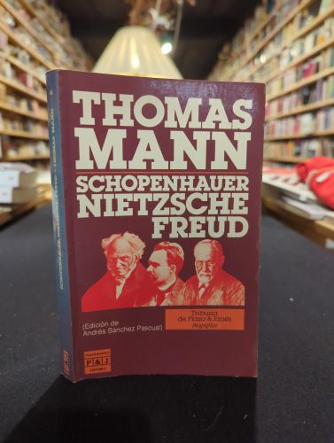 Portada do libro de Schopenhauer Nietzsche Freud