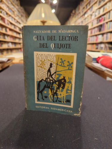 Portada do libro de Guía del lectos del Quijote