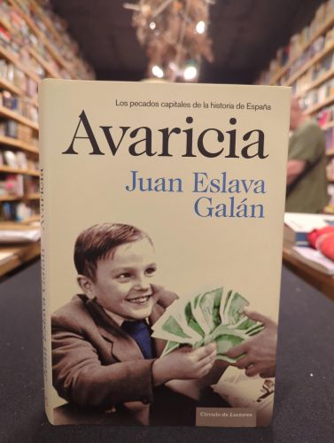 Portada do libro de Avaricia