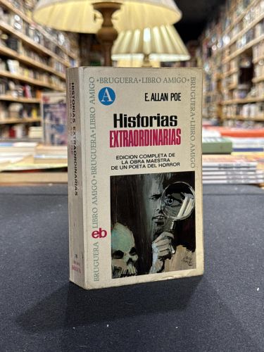 Portada do libro de Historias extraordinarias