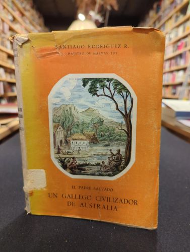 Portada do libro de El padre Salvado, un gallego civilizador de Australia