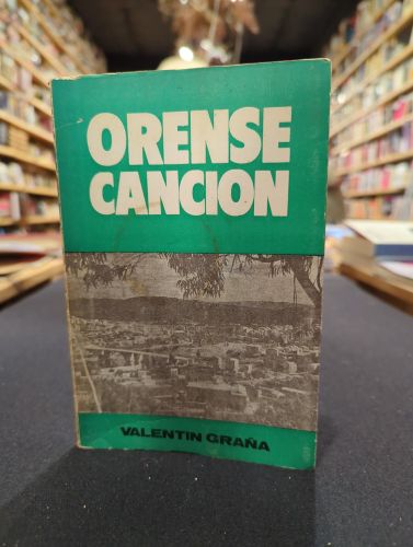 Portada do libro de Orense Canción