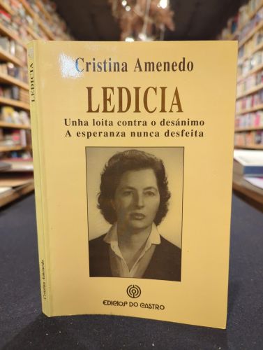 Portada do libro de Ledicia