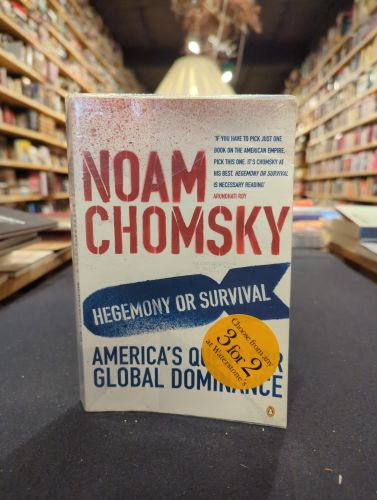Portada do libro de Hegemony or survival