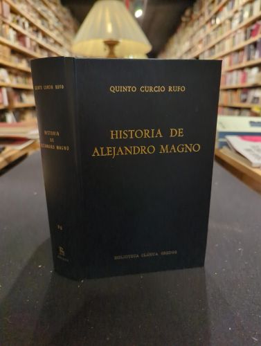 Portada do libro de Historia de Alejandro Magno