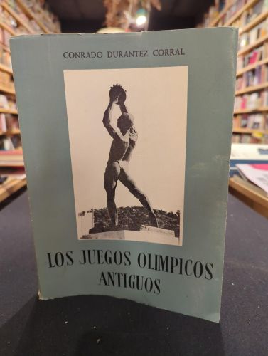 Portada do libro de Los juegos olímpicos antiguos