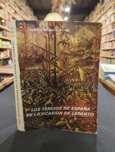 Portada do libro de Los tercios de España en la ocasión de Lepanto