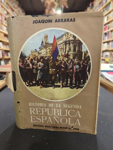 Portada do libro de Historia de la Segunda República Española