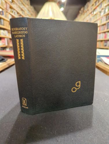 Portada do libro de Biógrafos y panegiristas latinos