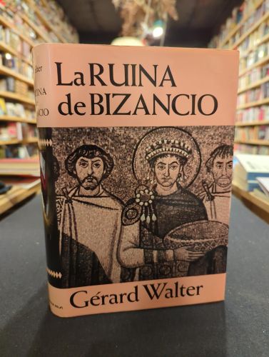 Portada do libro de La ruina de Bizancio