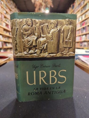 Portada do libro de Urbs, la vida en la Roma Antigua
