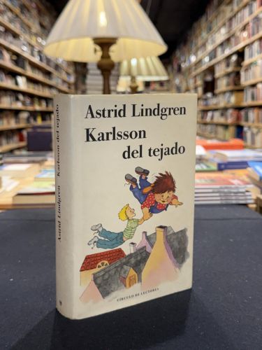 Portada do libro de Karlsson del tejado