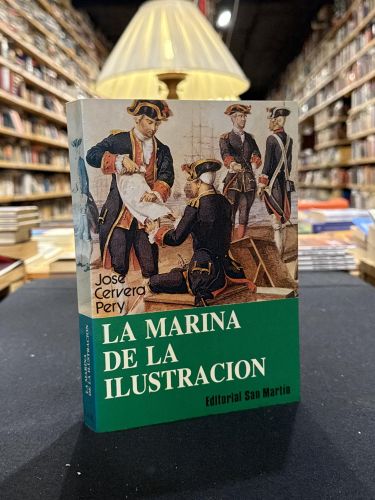Portada do libro de La marina de la iustracion