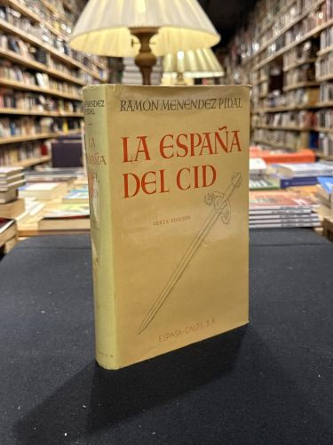 Portada do libro de La España del Cid