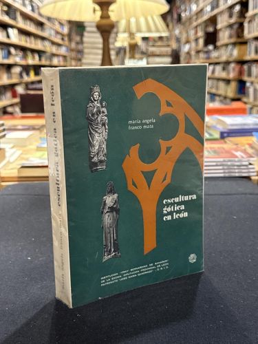 Portada do libro de Escultura gótica en León