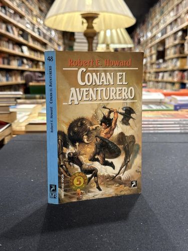 Portada do libro de CONAN EL AVENTURERO. SAGA DE CONAN VOLUMEN 5