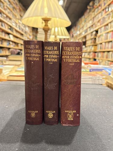 Portada do libro de Viajes de extranjeros por España y Portugal