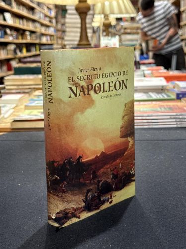 Portada do libro de El secreto egipcio de Napoleón