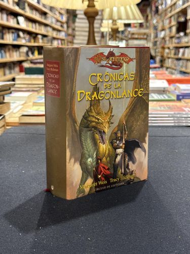 Portada do libro de Crónicas de la Dragonlance