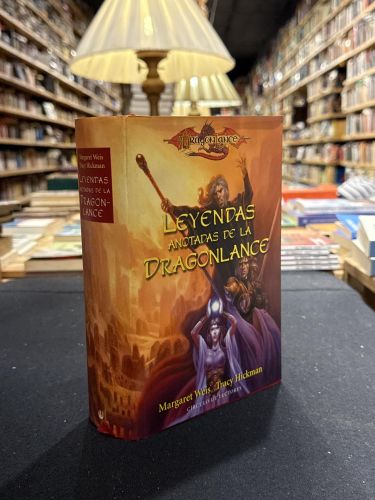 Portada do libro de Leyendas anotadas de la Dragonlance