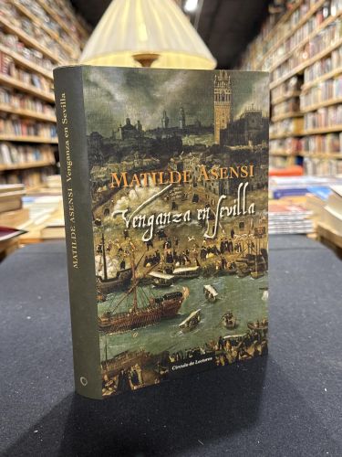Portada do libro de Venganza en Sevilla