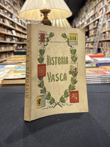 Portada do libro de Historia vasca