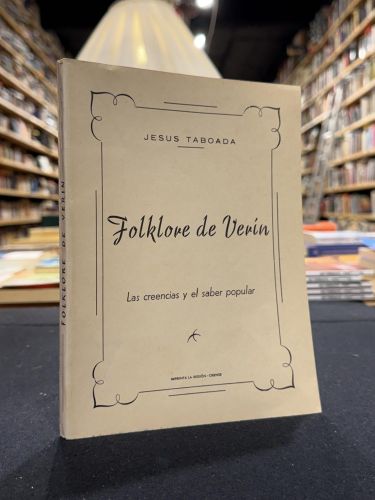 Portada del libro de Folklore de Verín