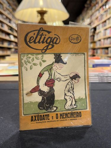 Portada do libro de Axúdate e o menciñeiro (Céltiga)