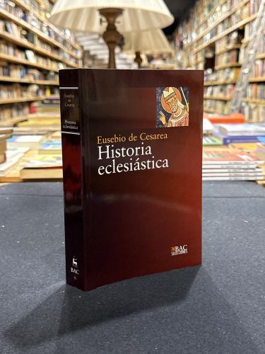 Portada do libro de Historia eclesiástica