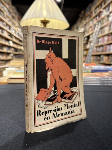 Portada do libro de Represión mental en Alemania