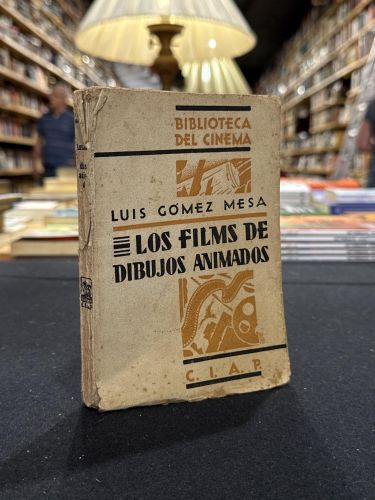 Portada do libro de Los films de dibutos animados (1930)