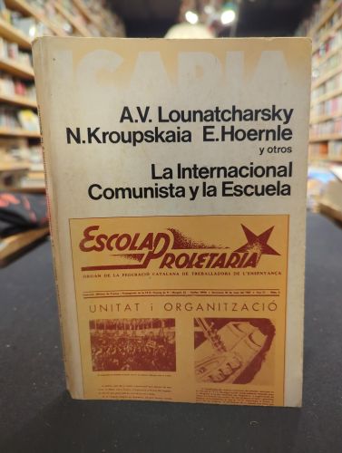 Portada do libro de La Internacional Comunista y la Escuela