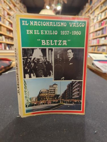 Portada do libro de El nacionalismo vasco en el exilio 1937-1960