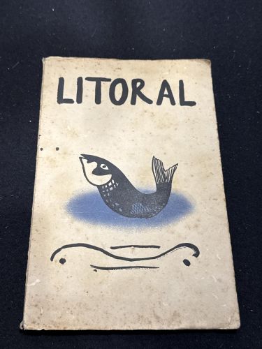 Portada do libro de Revista Litoral Nº1, 1926