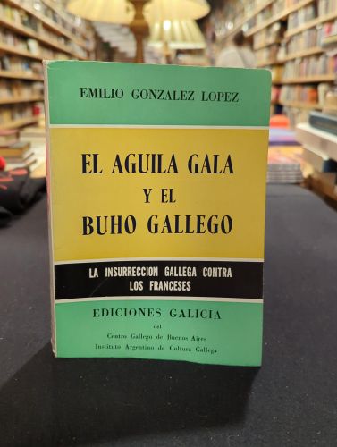 Portada do libro de El águila gala y el buho gallego