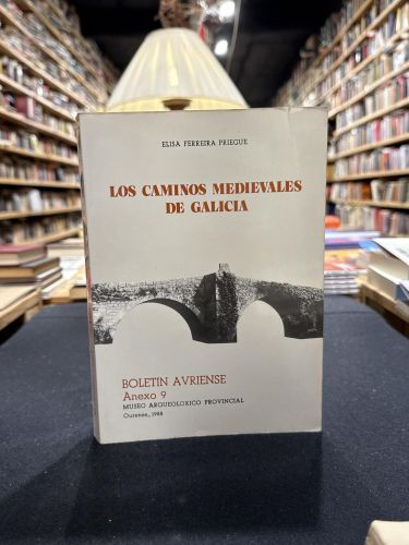 Portada do libro de Los caminos medievales de Galicia