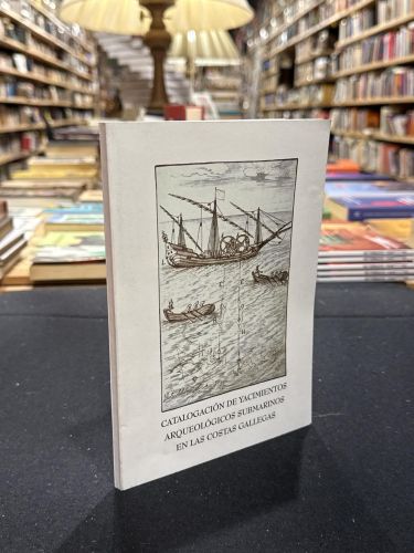 Portada do libro de Catalogación de yacimientos arqueológicos submarinos en las costas gallegas