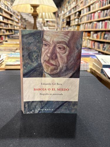 Portada do libro de Baroja o el miedo