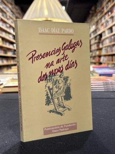 Portada do libro de Presencias galegas na arte dos nosos días
