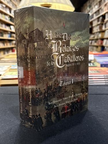 Portada do libro de Historia documentada de Betanzos de los caballeros, siglos XV y XVI (2 tomos)