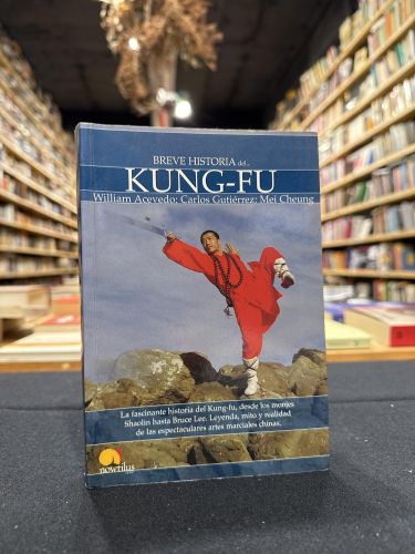 Portada do libro de Breve historia del Kung-Fu