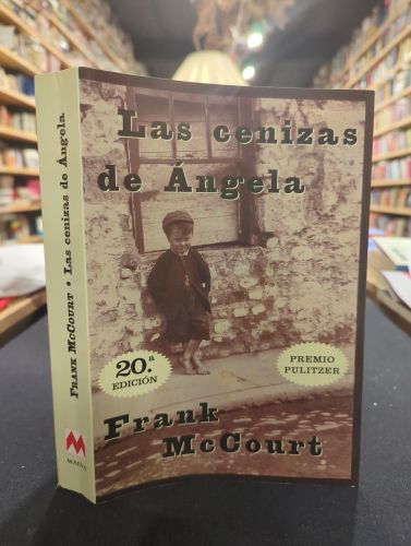 Portada do libro de Las cenizas de Ángela