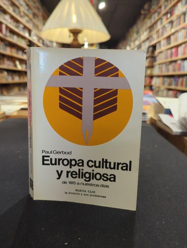 Portada do libro de Europa cultural y religiosa