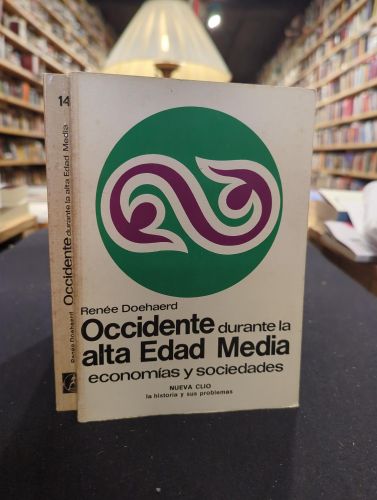 Portada do libro de Occidente durante la alta Edad Media
