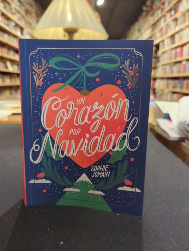 Portada do libro de Un corazón por Navidad
